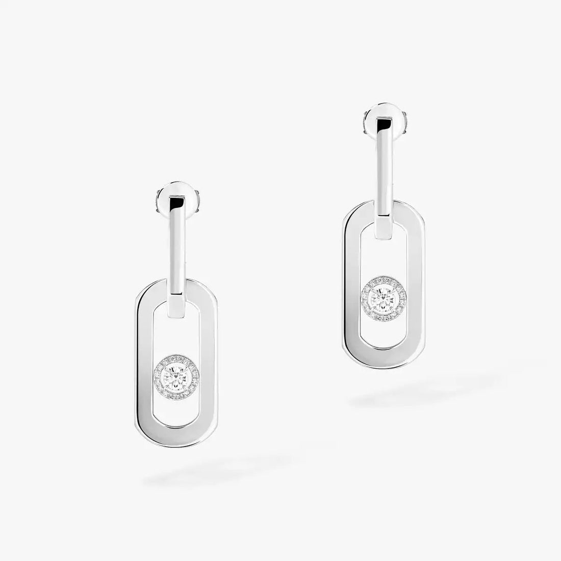 [Elowen jewelsry] So Move XL Diamond Hoop Earring
