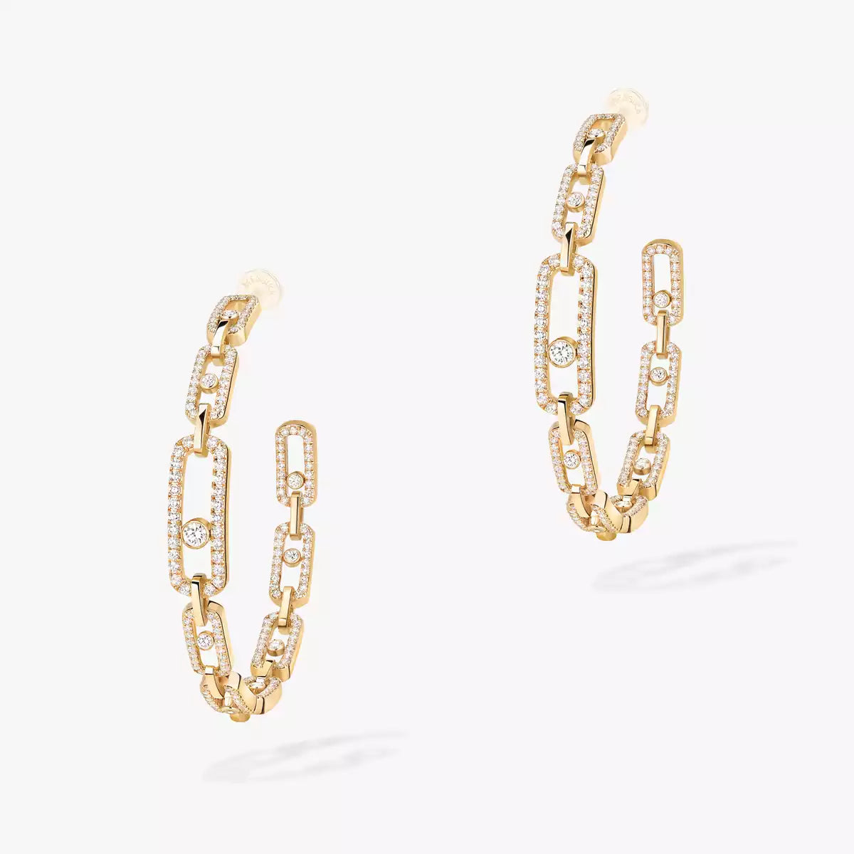 {
  "Elowen jewelsry": "Elowen Schmuck",
  "Move Link Diamond Hoop Earrings": "Move Link Diamant-Creolen"
}