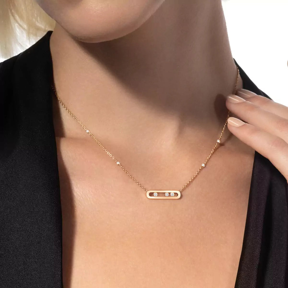 [Elowen jewelsry]Baby Move Necklace