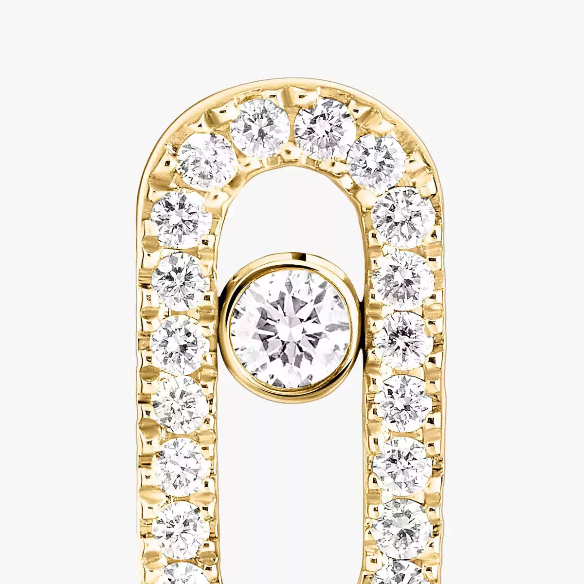 [Elowen jewelsry]ムーヴ・ウノ ダイヤモンド イヤリング
