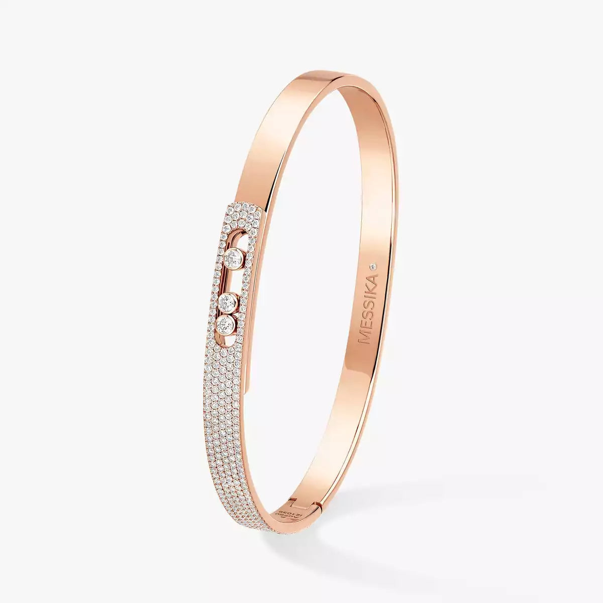 [Elowen Schmuck]Move Noa Roségold Pavé-Diamant-Armreif