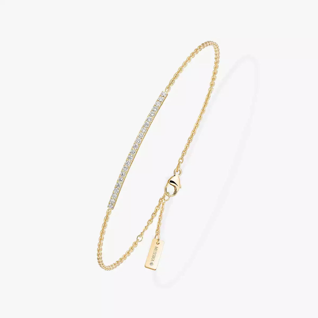 [Elowen Schmuck]Dünne Diamant-Armspange 0,15 ct My Twin Toi & Moi