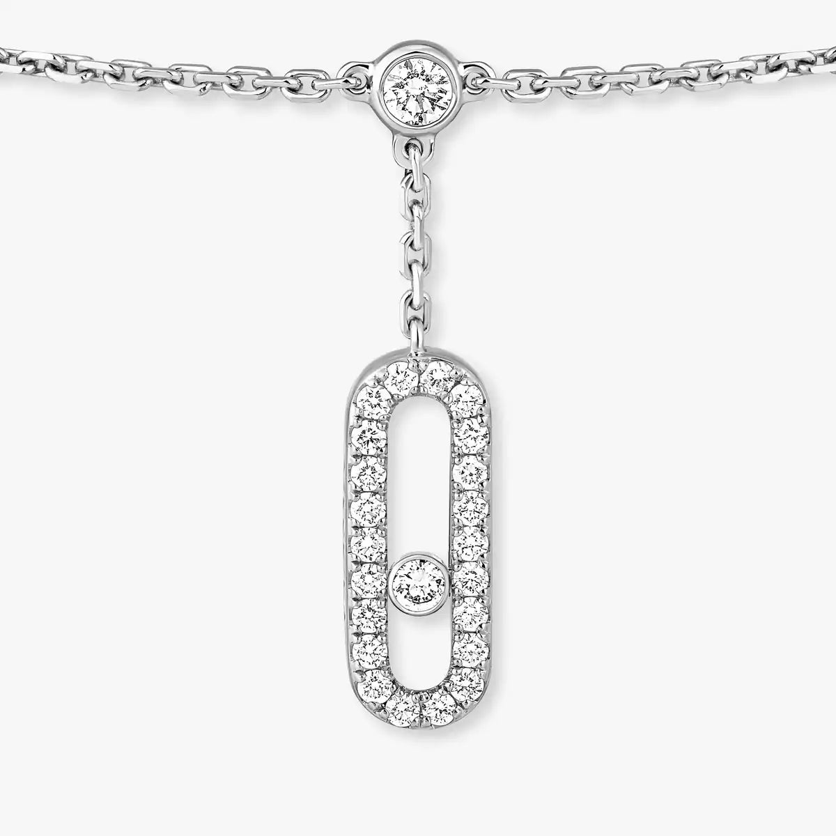 [Elowen jewelsry] Move Uno pavé ankle bracelet