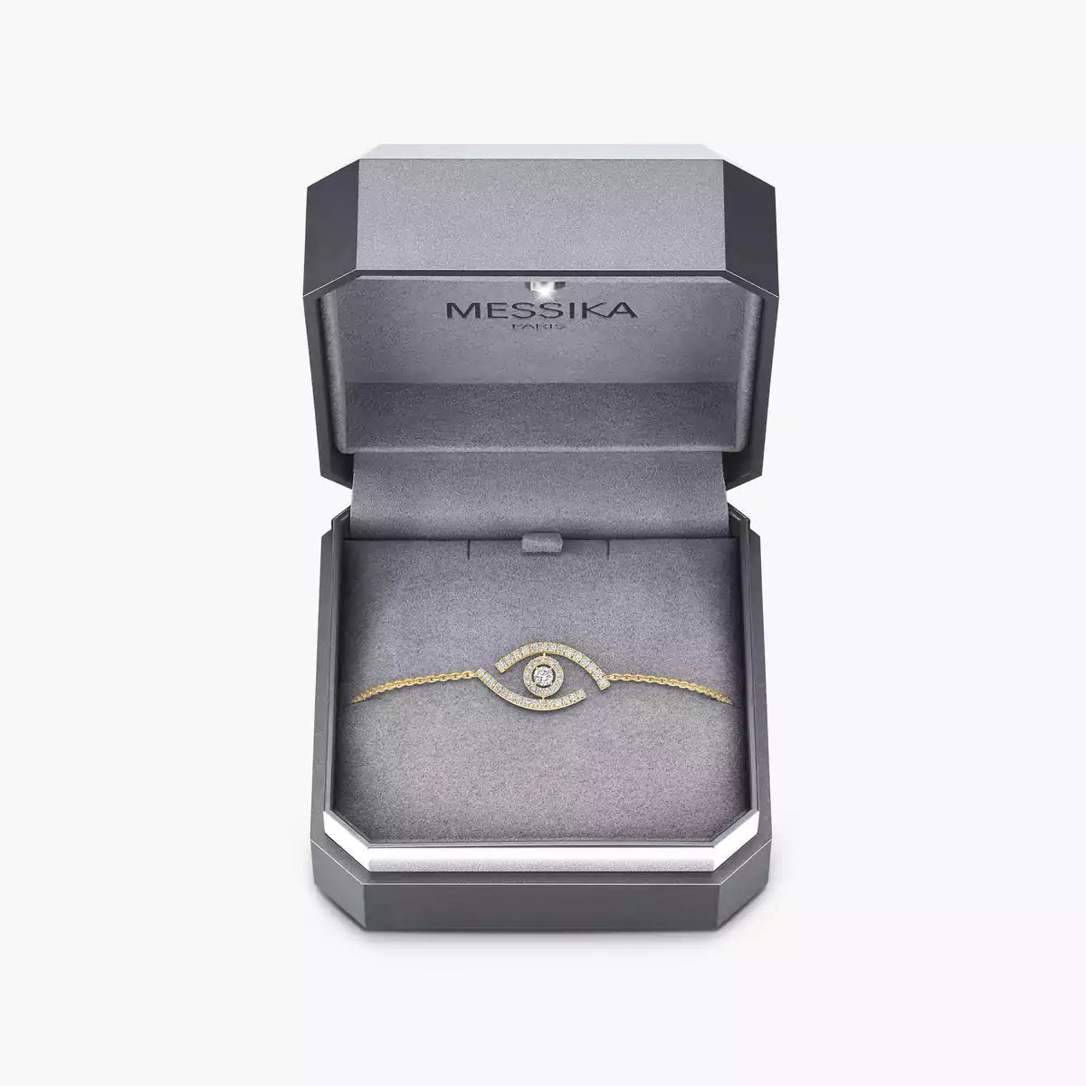 [Elowen jewelsry]Lucky Eye Pave-Set Diamond Bracelet