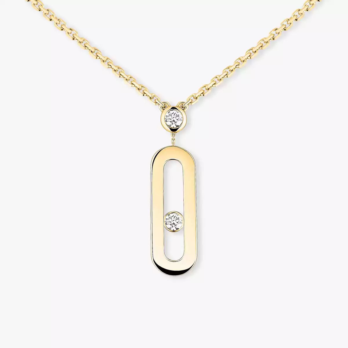 {
  "Elowen jewelsry": "Elowen ジュエリー",
  "Move Uno Gold Diamond Long Necklace": "Move Uno ゴールドダイヤモンド ロングネックレス"
}