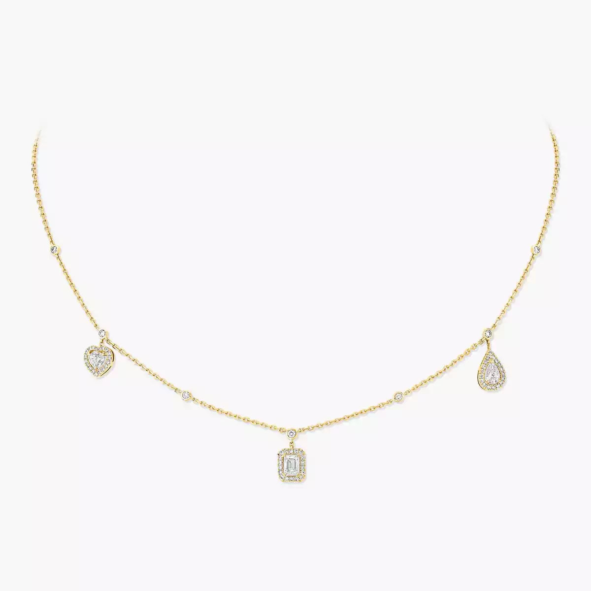 [Elowen Schmuck] Meine Halskette mit zwei Diamanten aus Silber