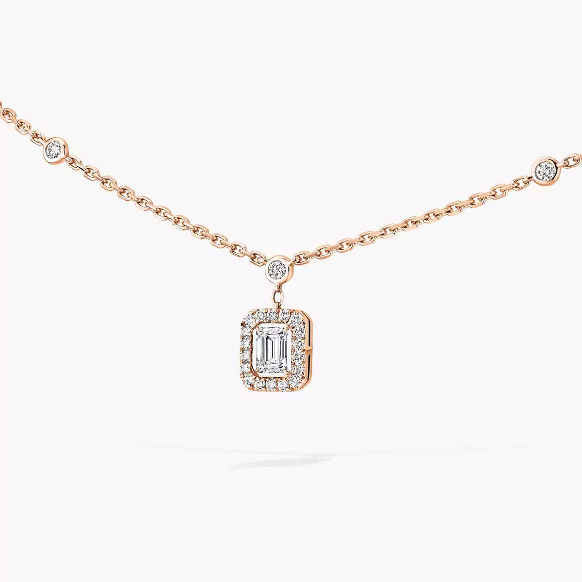 [Elowen Schmuck] Meine Halskette mit zwei Diamanten aus Silber