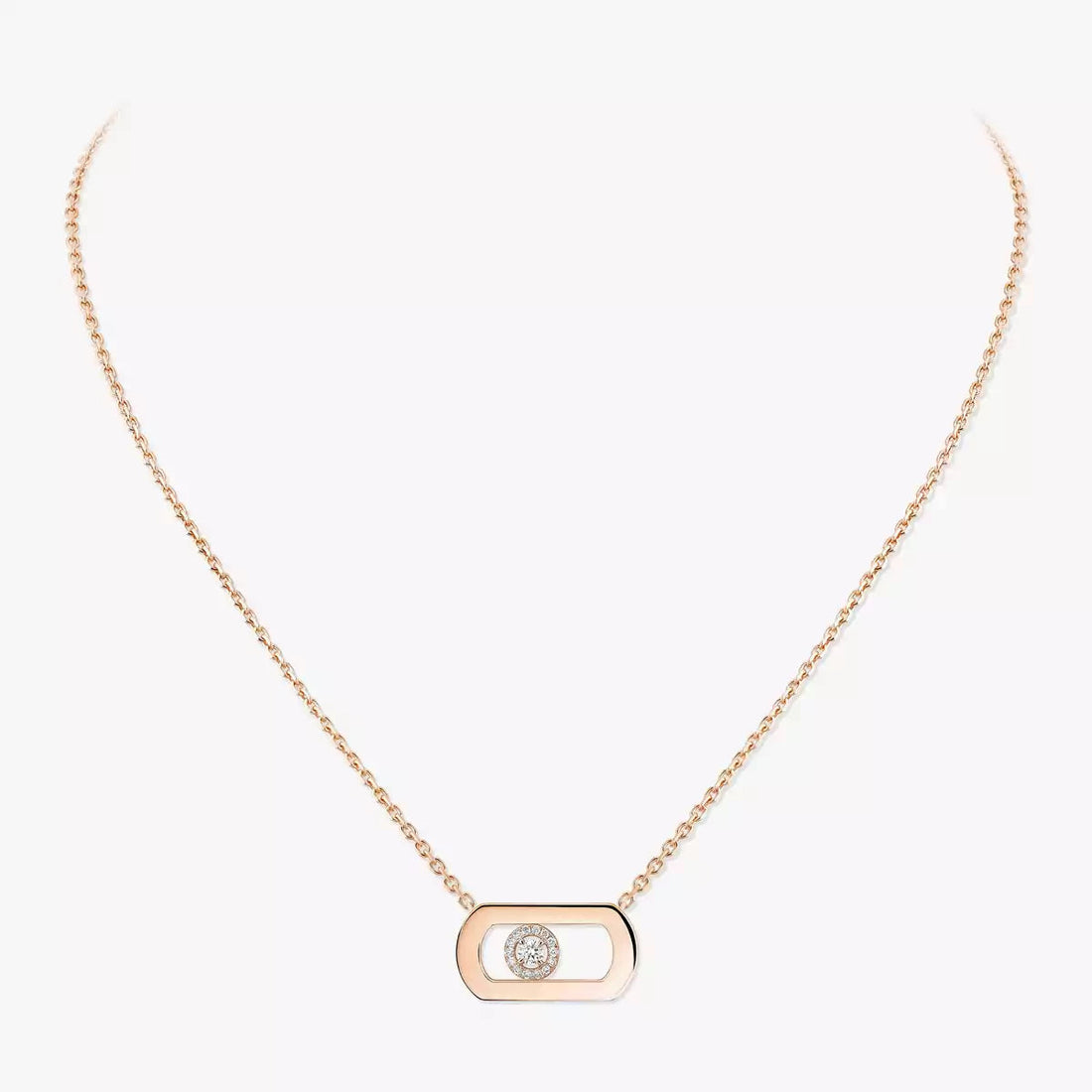[Elowen jewelsry]So Move Diamond Necklace in Gold