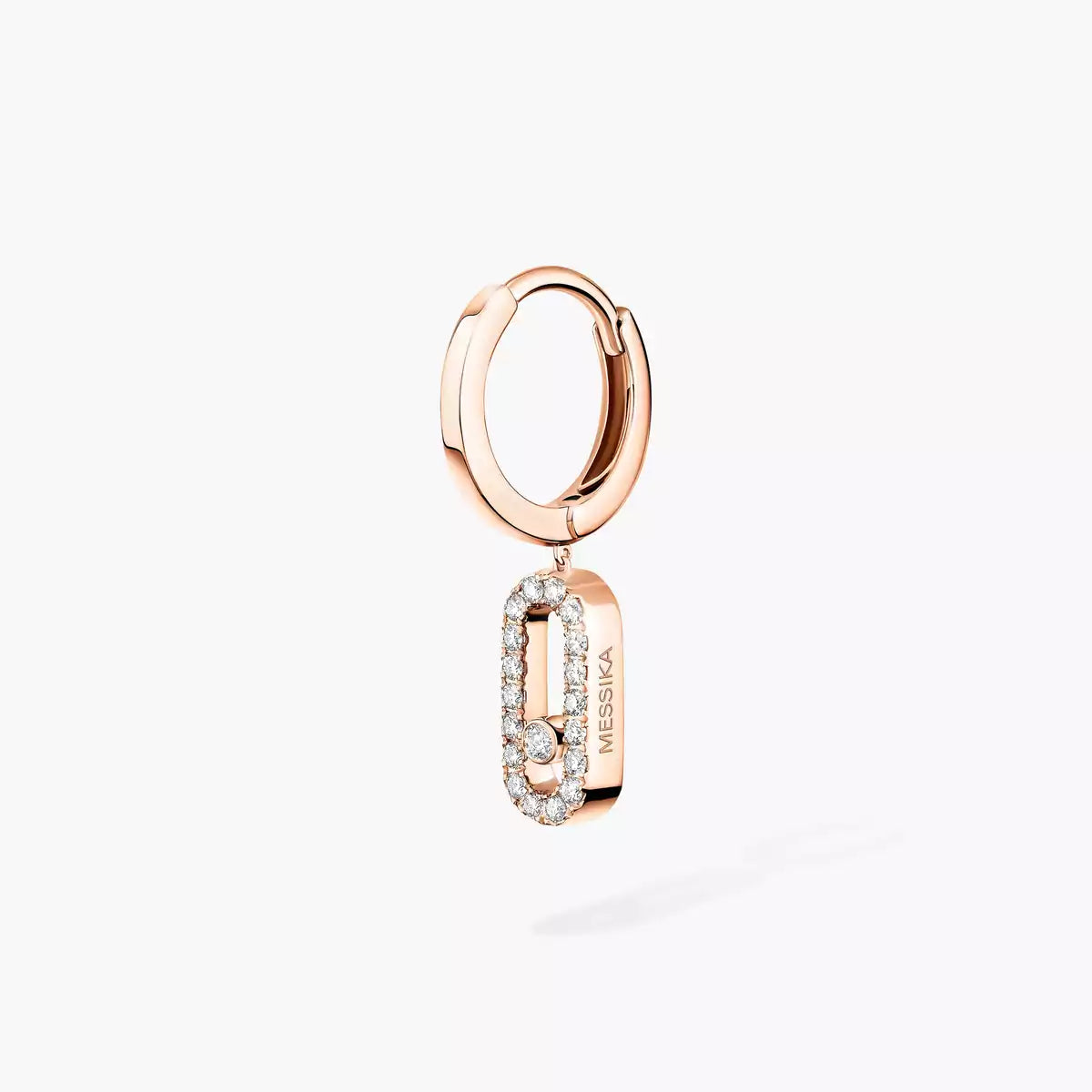 [Elowen jewelsry]Move Uno Einzelne Diamant-Creole