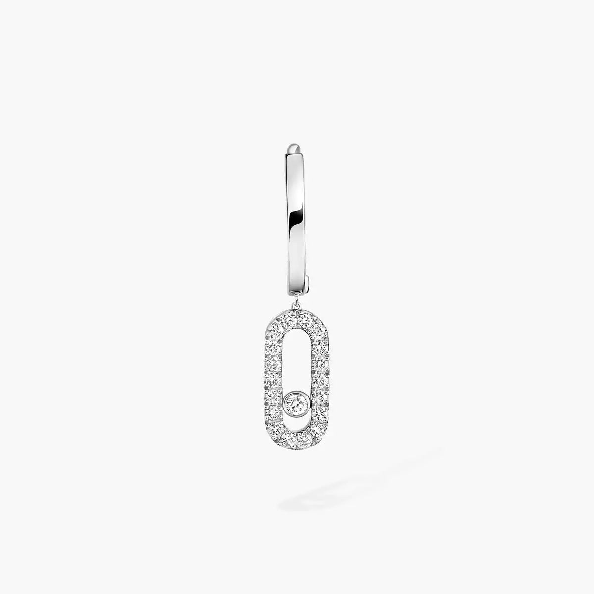 [Elowen jewelsry]Move Uno Einzelne Diamant-Creole