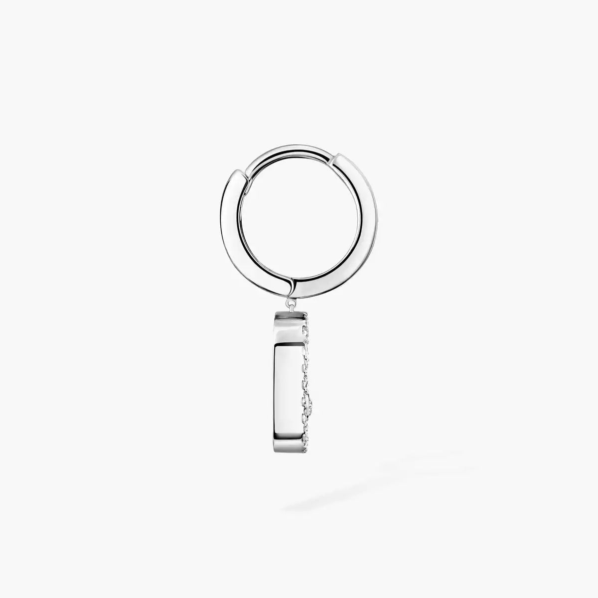 [Elowen jewelsry]Move Uno Einzelne Diamant-Creole