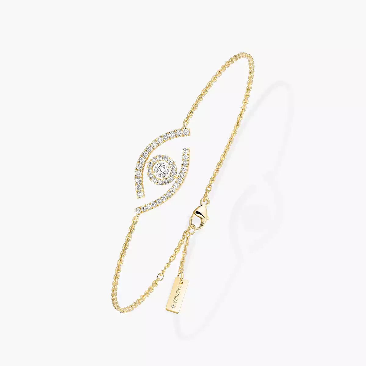 [Elowen jewelsry]Lucky Eye Pave-Set Diamond Bracelet
