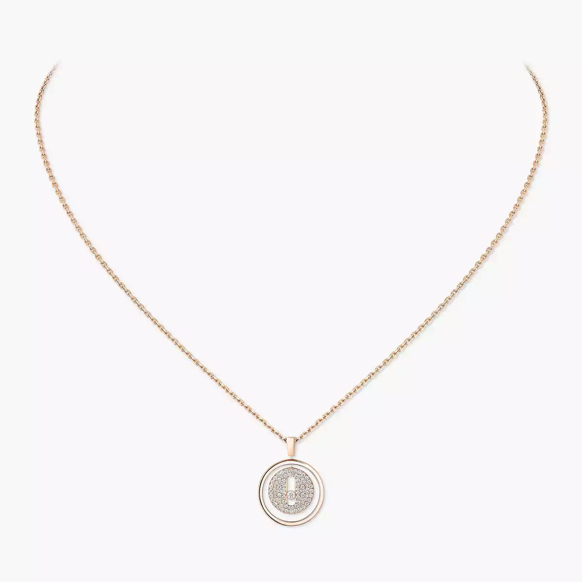 [Elowen jewelsry] ラッキー ムーブ ダイヤモンド ネックレス