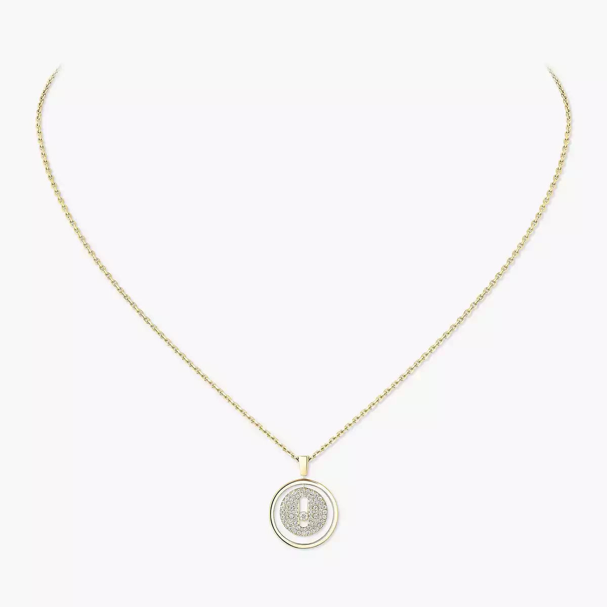 [Elowen jewelsry] ラッキー ムーブ ダイヤモンド ネックレス