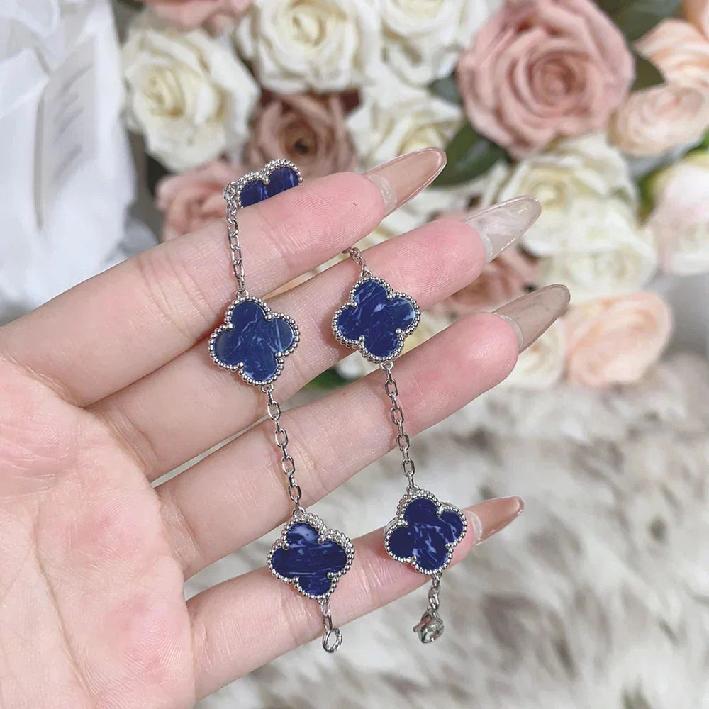 [Elowen jewelsry ]CLOVER 5 MOTIF PIETERSITE BRACELET COLLECTION