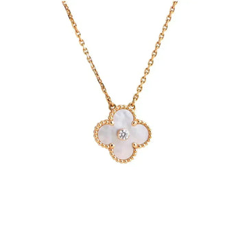 {
  "Elowen jewelsry": "Elowen ジュエリー",
  "CLOVER 15MM DIAMOND WHITE FRITILLARIA NECKLACE": "クローバー 15MM ダイヤモンド ホワイトフリチラリア ネックレス"
}