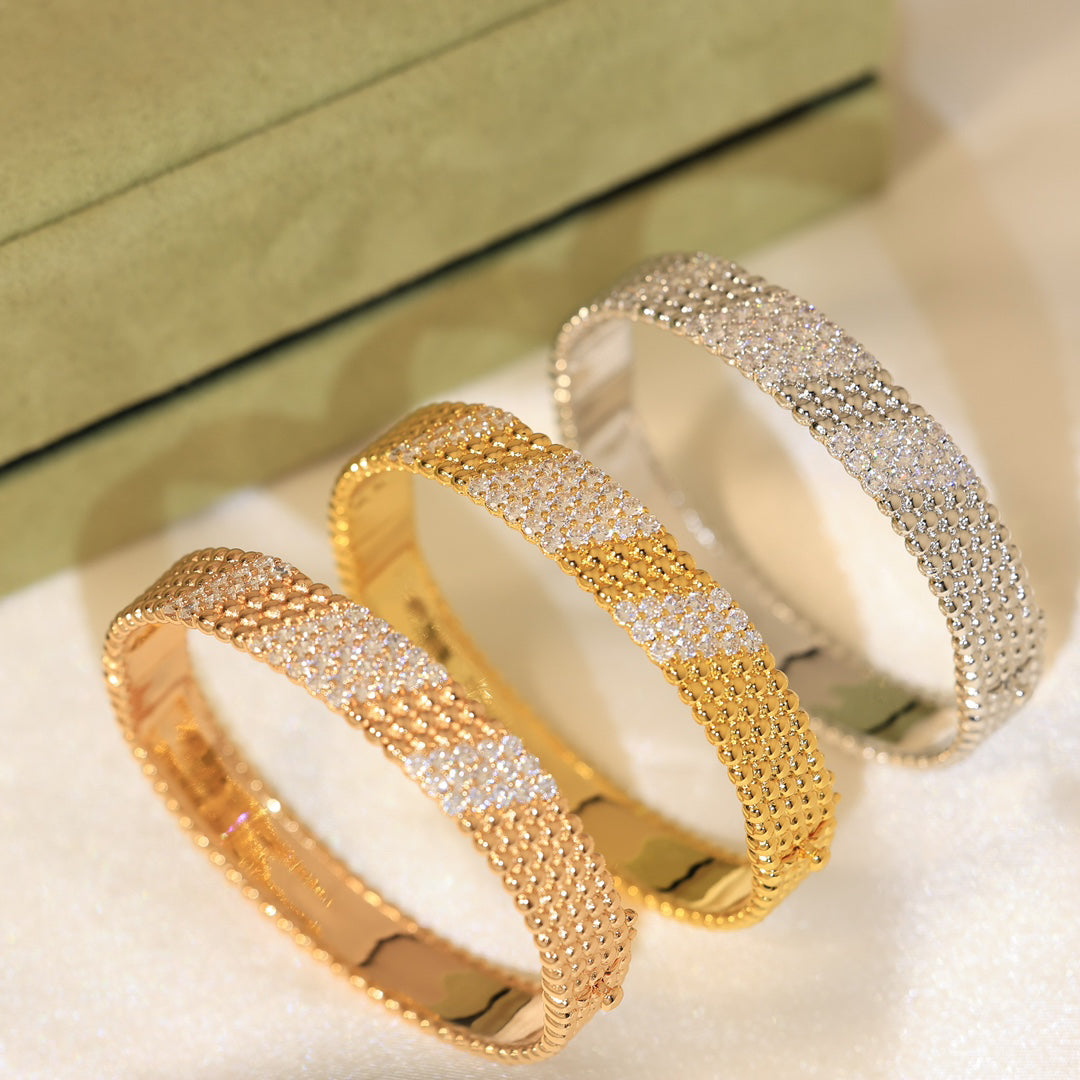 [Elowen jewelsry] FÜNFREIHIGES DIAMANTARMBAND