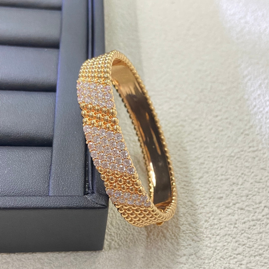 [Elowen jewelsry] FÜNFREIHIGES DIAMANTARMBAND
