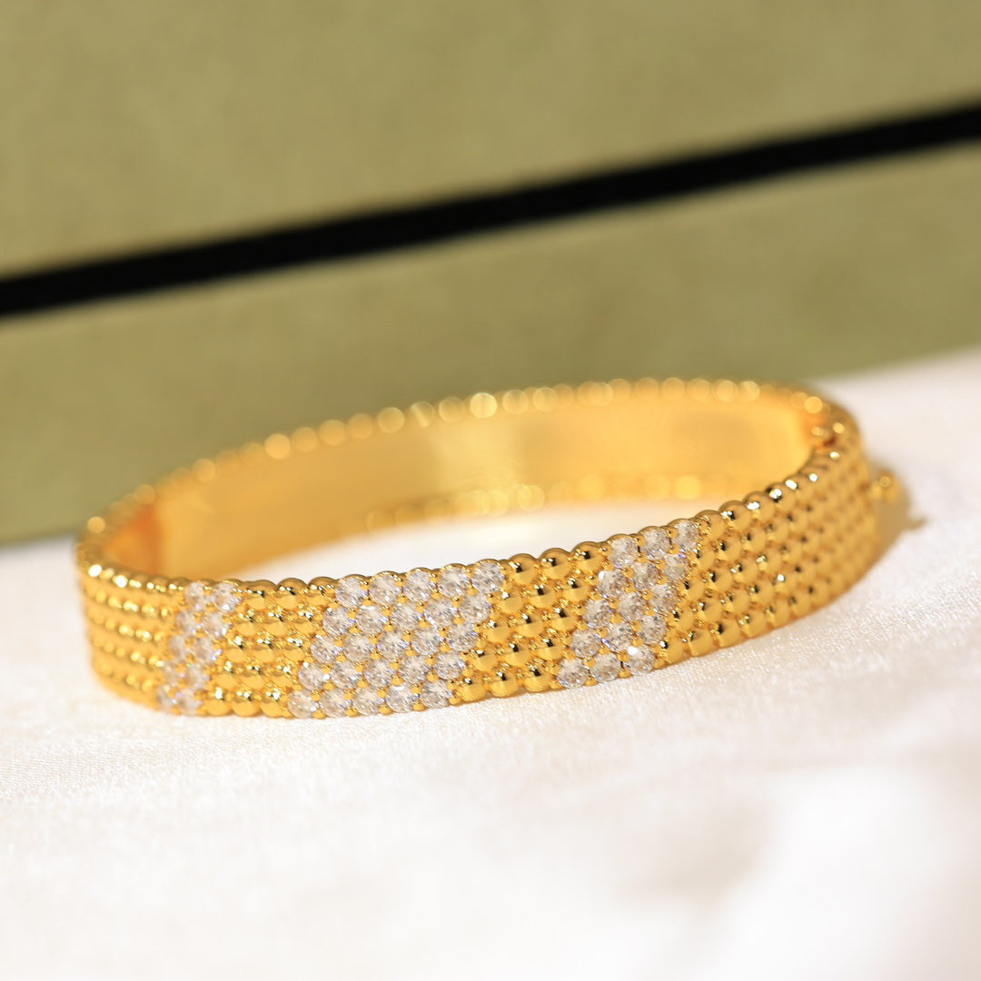 [Elowen jewelsry] FÜNFREIHIGES DIAMANTARMBAND