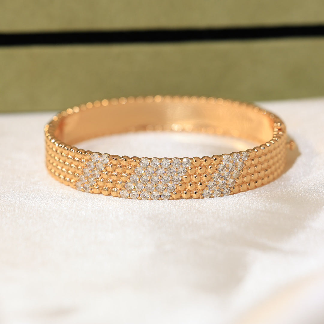 [Elowen jewelsry] FÜNFREIHIGES DIAMANTARMBAND