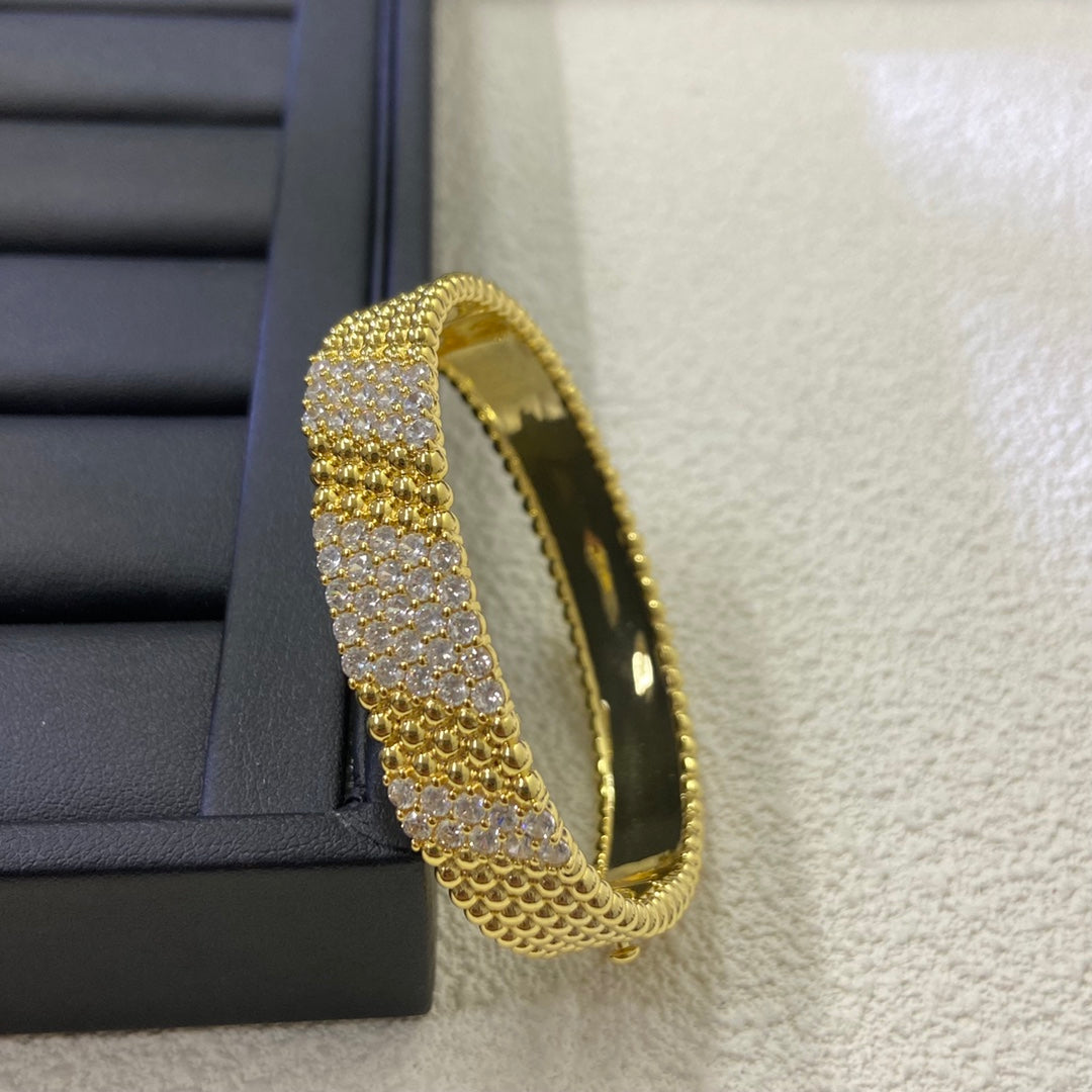 [Elowen jewelsry] FÜNFREIHIGES DIAMANTARMBAND