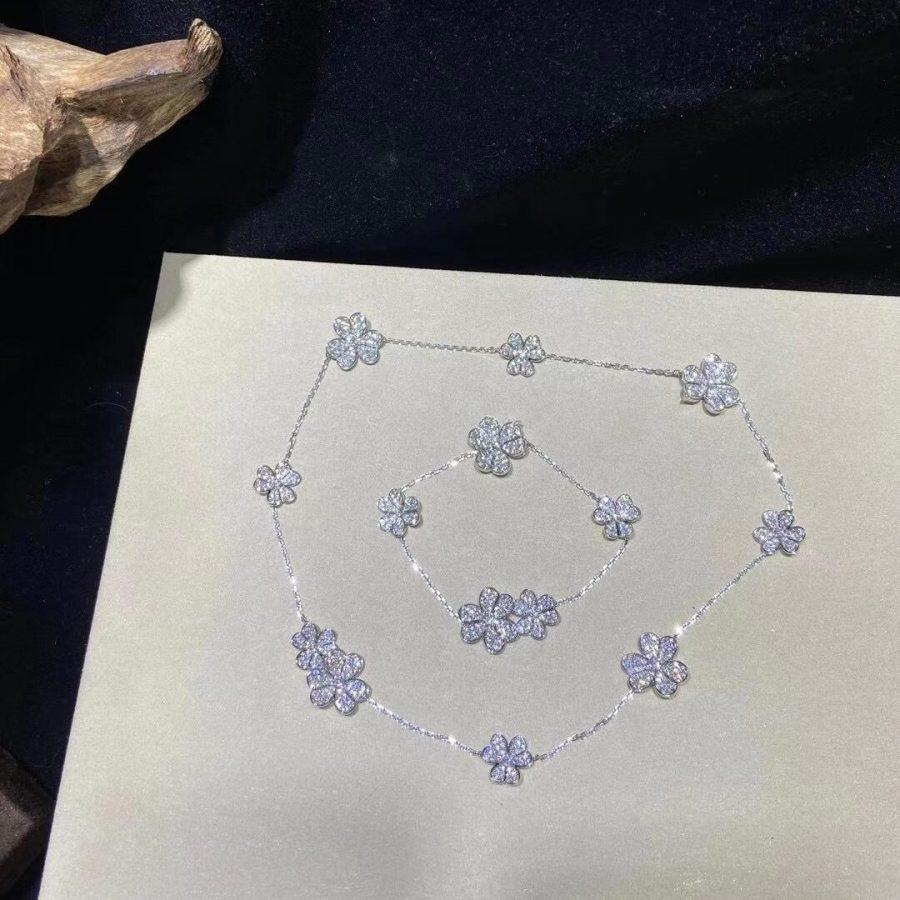[Elowen jewelsry ]フリヴォル シルバー 5フラワー ブレスレット