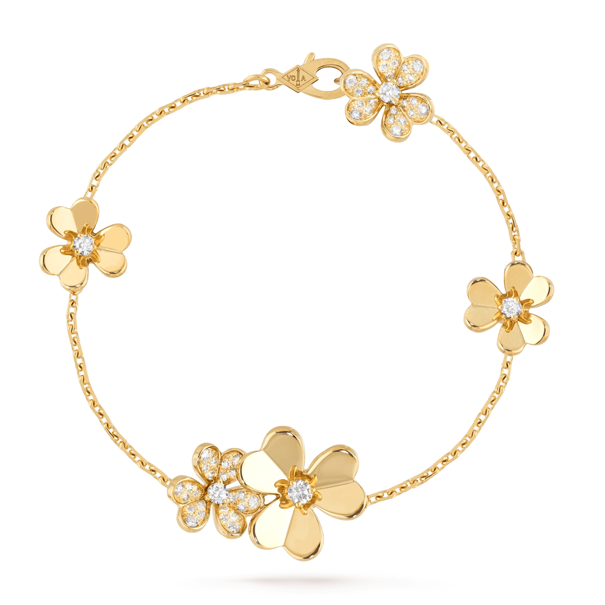 {
  "Elowen jewelsry": "Elowen ジュエリー",
  "FRIVOLE GOLD 5 FLOWERS BRACELET": "フリヴォル ゴールド 5フラワー ブレスレット"
}