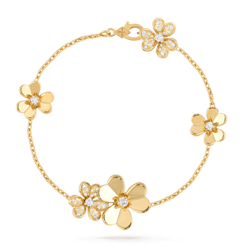 {
  "Elowen jewelsry": "Elowen ジュエリー",
  "FRIVOLE GOLD 5 FLOWERS BRACELET": "フリヴォル ゴールド 5フラワー ブレスレット"
}