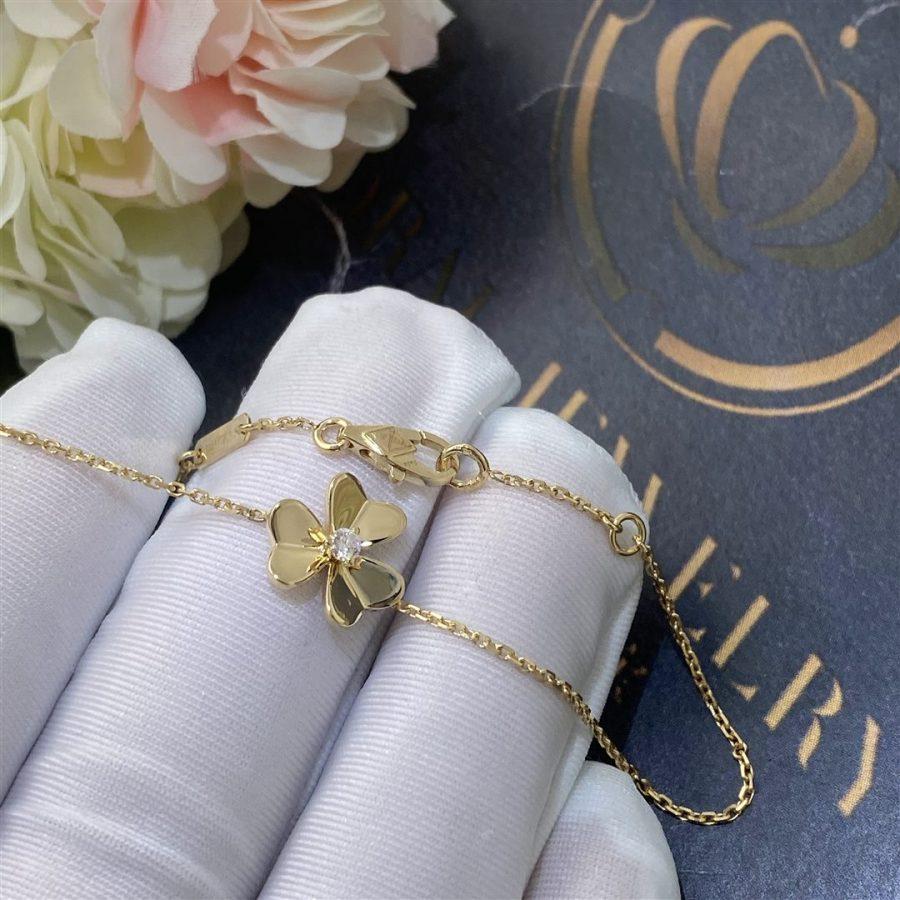[Elowen jewelsry ]FRIVOLE GOLD FLOWER BRACELET