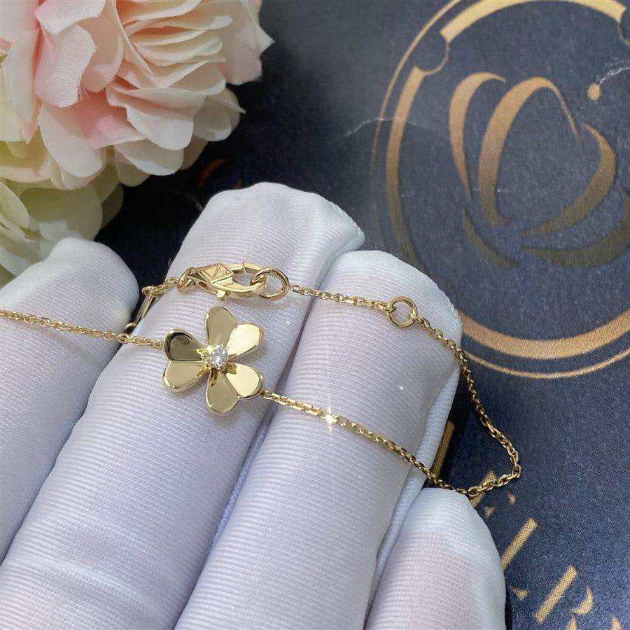 [Elowen jewelsry ]FRIVOLE GOLD FLOWER BRACELET