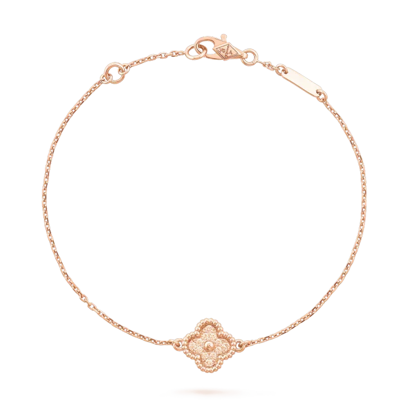 [Elowen jewelsry ]CLOVER EINZELBLUMEN-ARMBAND