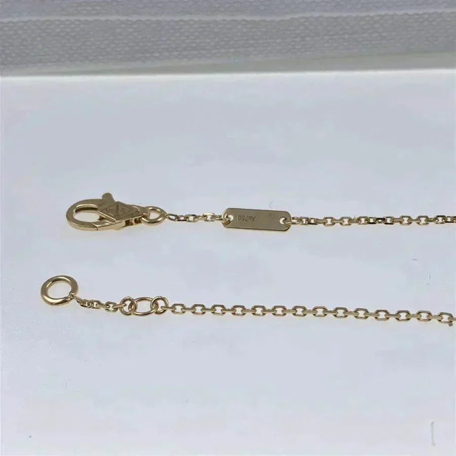 [Elowen Schmuck] KLEE KARNEOL EINZELBLÜTEN-ARMBAND