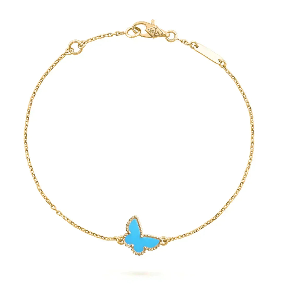 [Elowen jewelry] バタフライ ターコイズ バタフライ ブレスレット