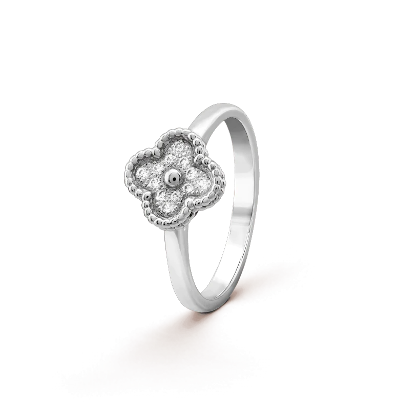 [Elowen Schmuck] KLEEBLATT-DIAMANT-RING