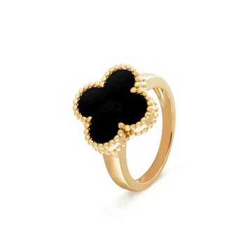 {
  "Elowen jewelsry": "Elowen ジュエリー",
  "CLOVER ONYX RING": "クローバー オニキス リング"
}