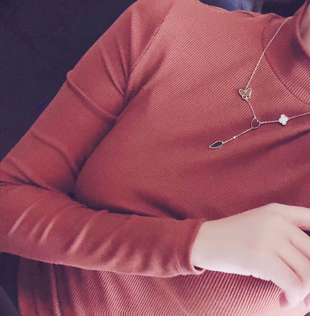 {
  "Elowen jewelsry": "Elowen ジュエリー",
  "LUCKY SPRING 4 MOTIFS ROSE GOLD NECKLACE": "LUCKY SPRING 4モチーフ ローズゴールド ネックレス"
}