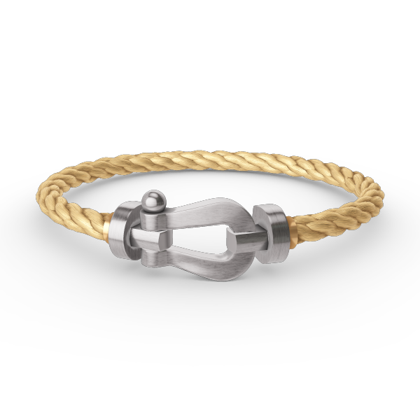 [Elowen Schmuck] FORCE GROSSES HUFEISEN ARMBAND OHNE DIAMANT SILBER