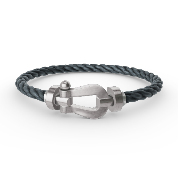 [Elowen Schmuck] FORCE GROSSES HUFEISEN ARMBAND OHNE DIAMANT SILBER