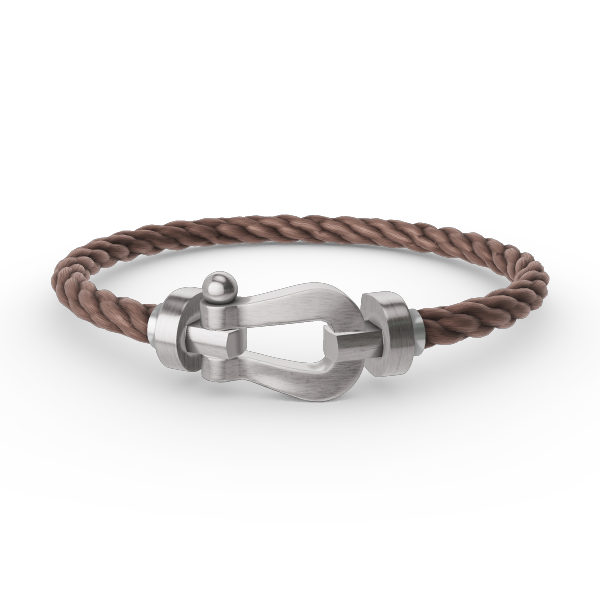 [Elowen Schmuck] FORCE GROSSES HUFEISEN ARMBAND OHNE DIAMANT SILBER