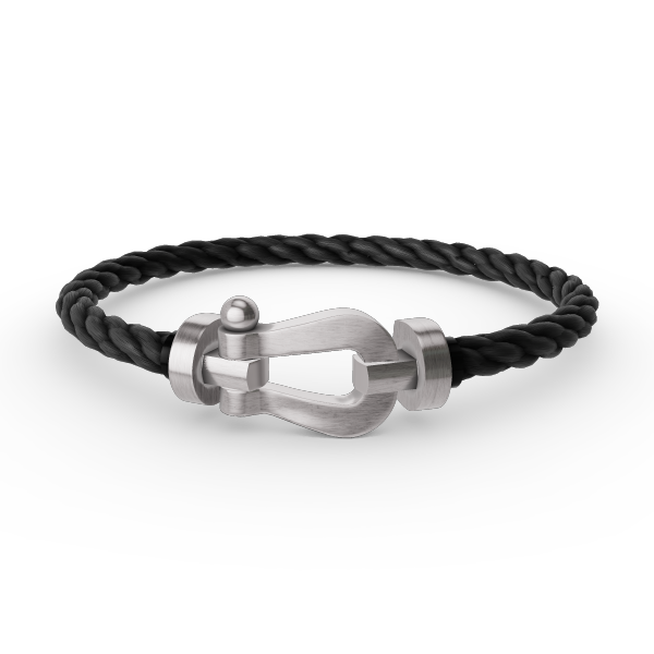 [Elowen Schmuck] FORCE GROSSES HUFEISEN ARMBAND OHNE DIAMANT SILBER
