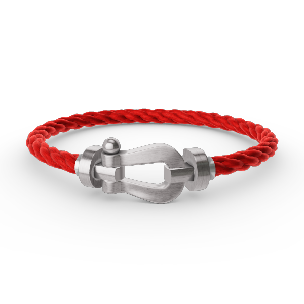 [Elowen Schmuck] FORCE GROSSES HUFEISEN ARMBAND OHNE DIAMANT SILBER
