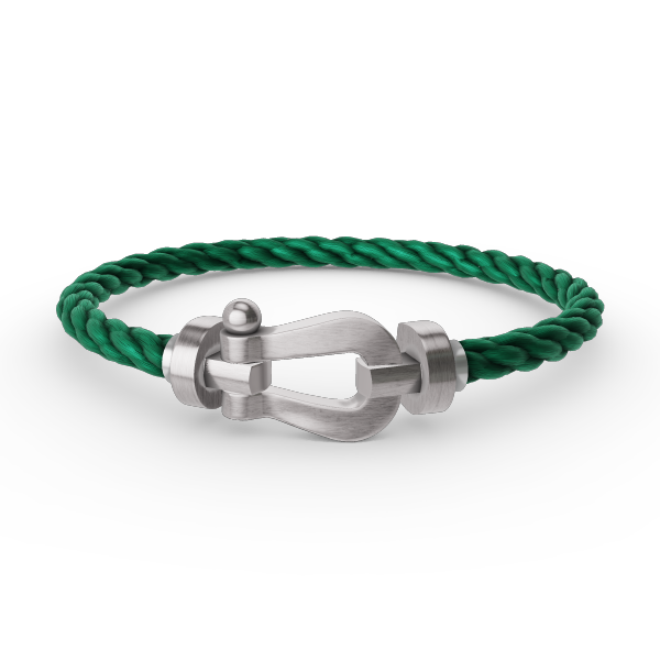 [Elowen Schmuck] FORCE GROSSES HUFEISEN ARMBAND OHNE DIAMANT SILBER