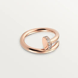 [Elowen jewelsry ]JUSTE RING 2,65MM ROSÉGOLD DIAMANT