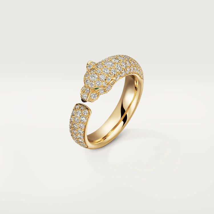 [Elowen jewelry ]パンテール ピンクゴールド ダイヤモンドリング